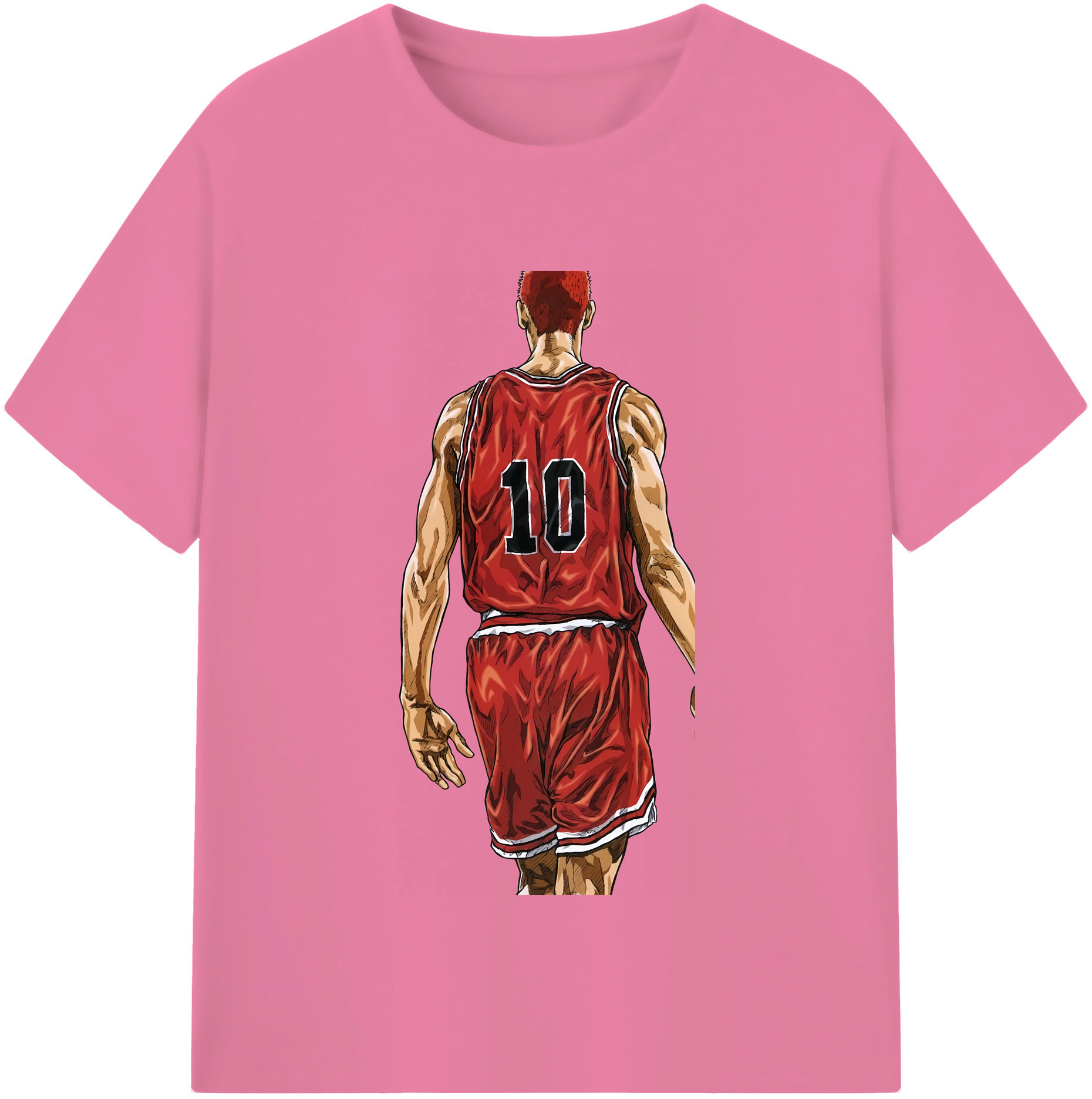 SLAM DUNK／スラムダンク 綿100％半袖Tシャツ（フロントプリント）